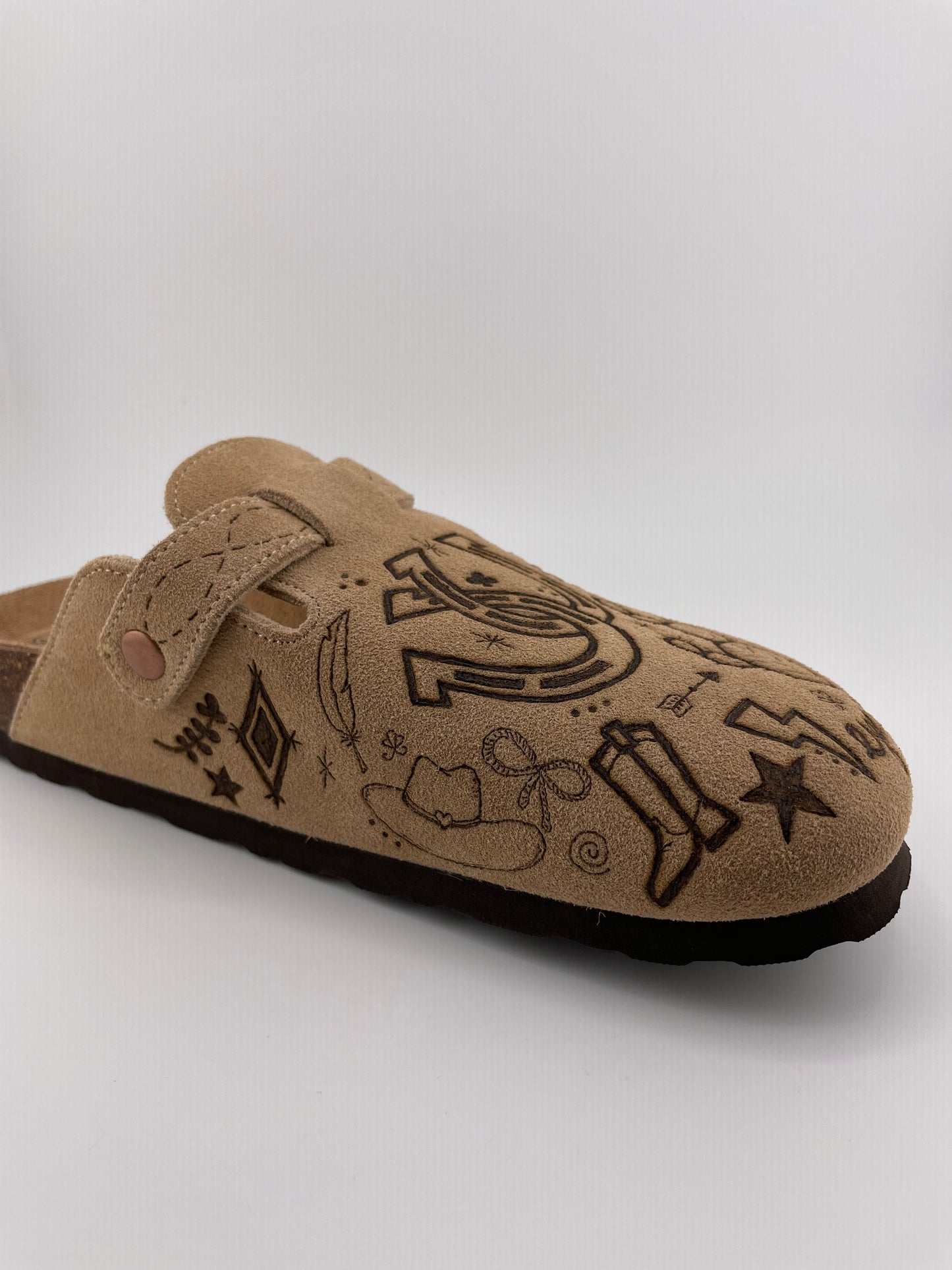 Desert Doodle Western Clogs