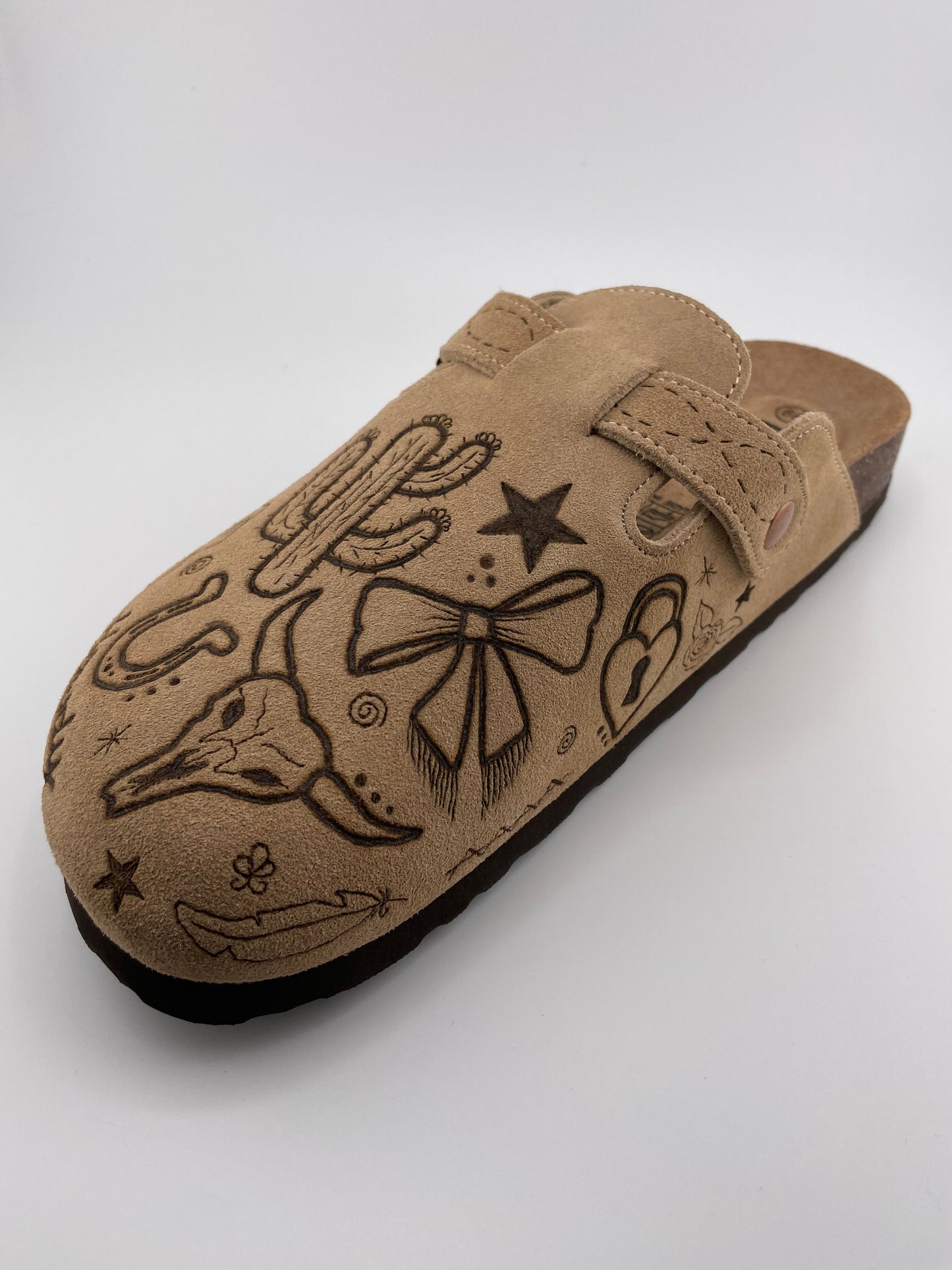 Desert Doodle Western Clogs