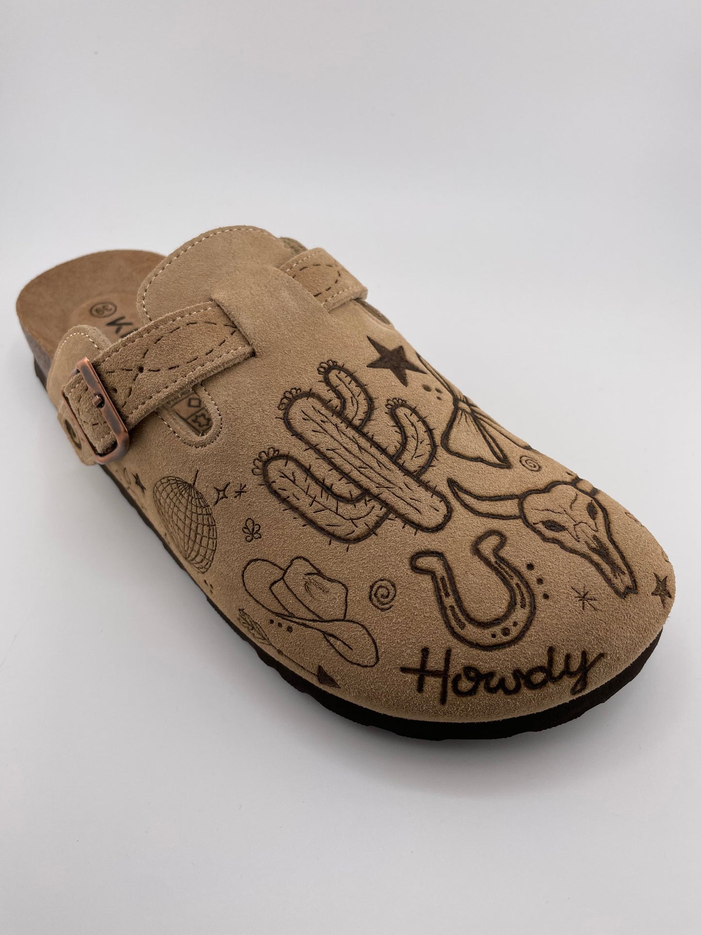 Desert Doodle Western Clogs