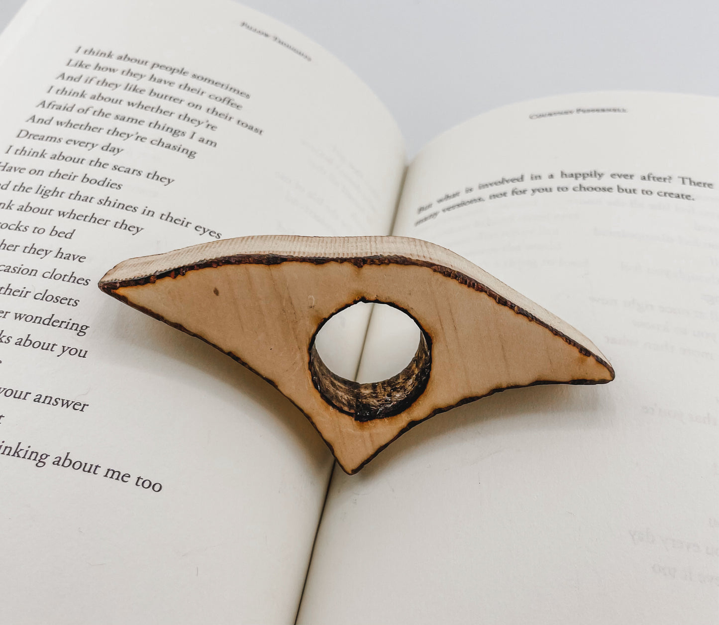 Wooden Page Holder