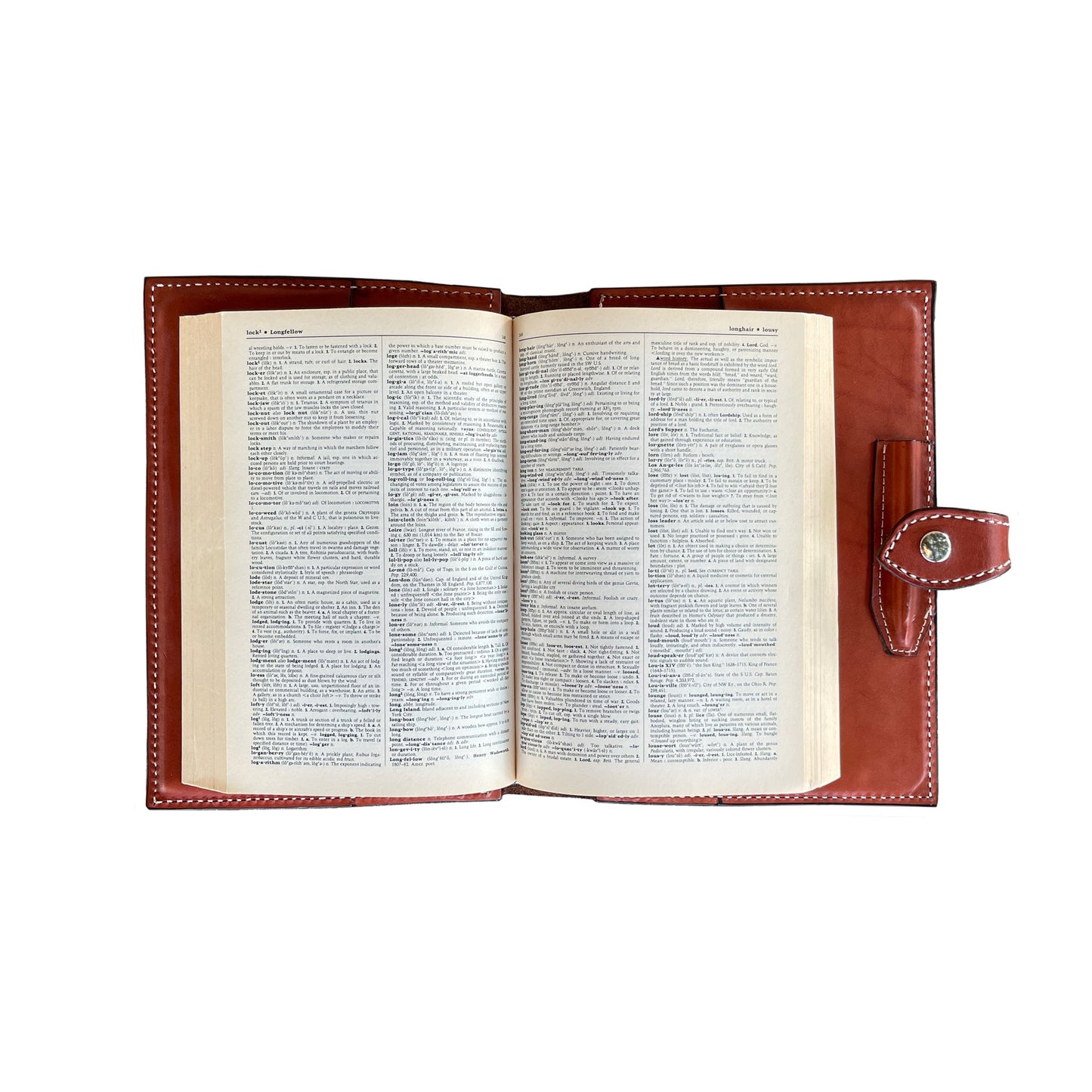 #9 Bible cover Cowboy Stitch- Toast