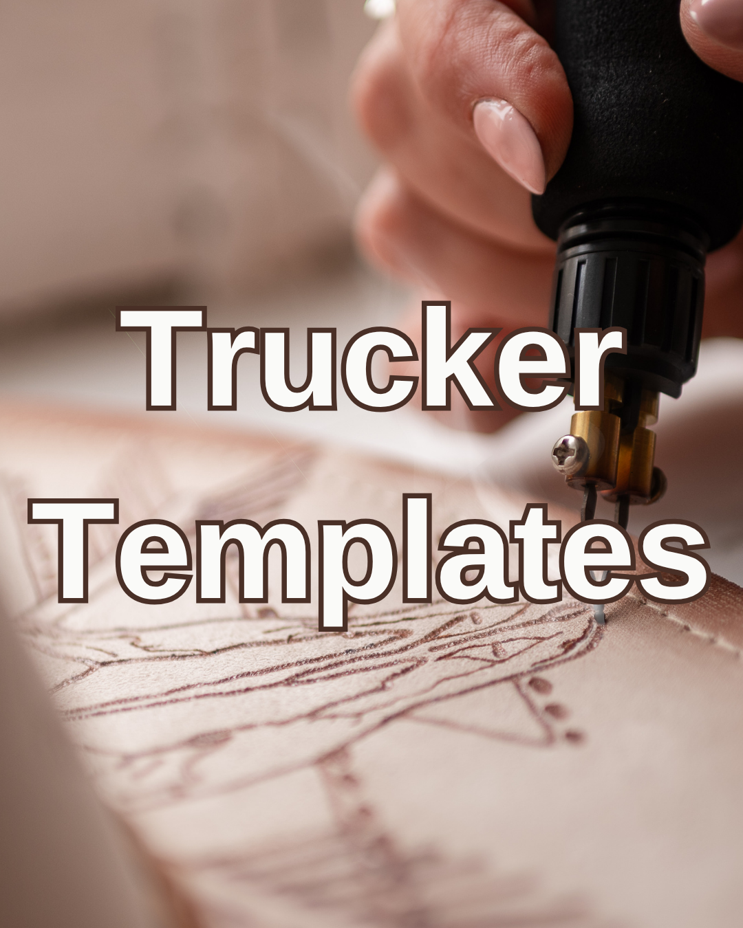 Trucker Cap Template Options