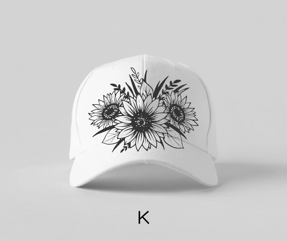 Ball Cap Template Options