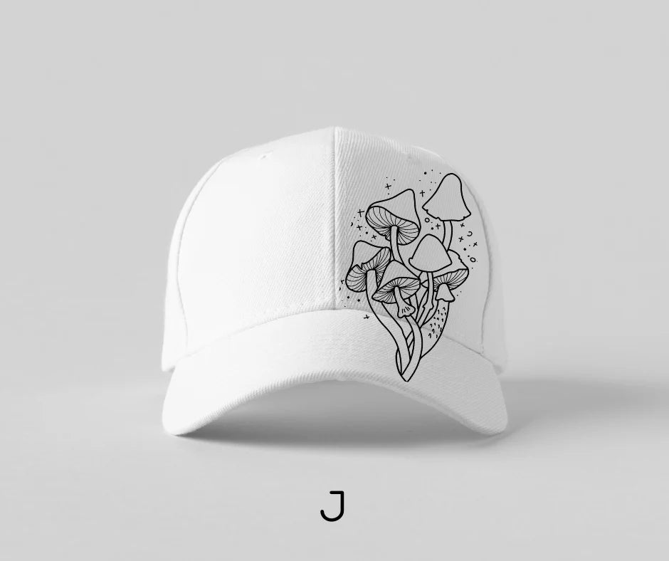 Ball Cap Template Options