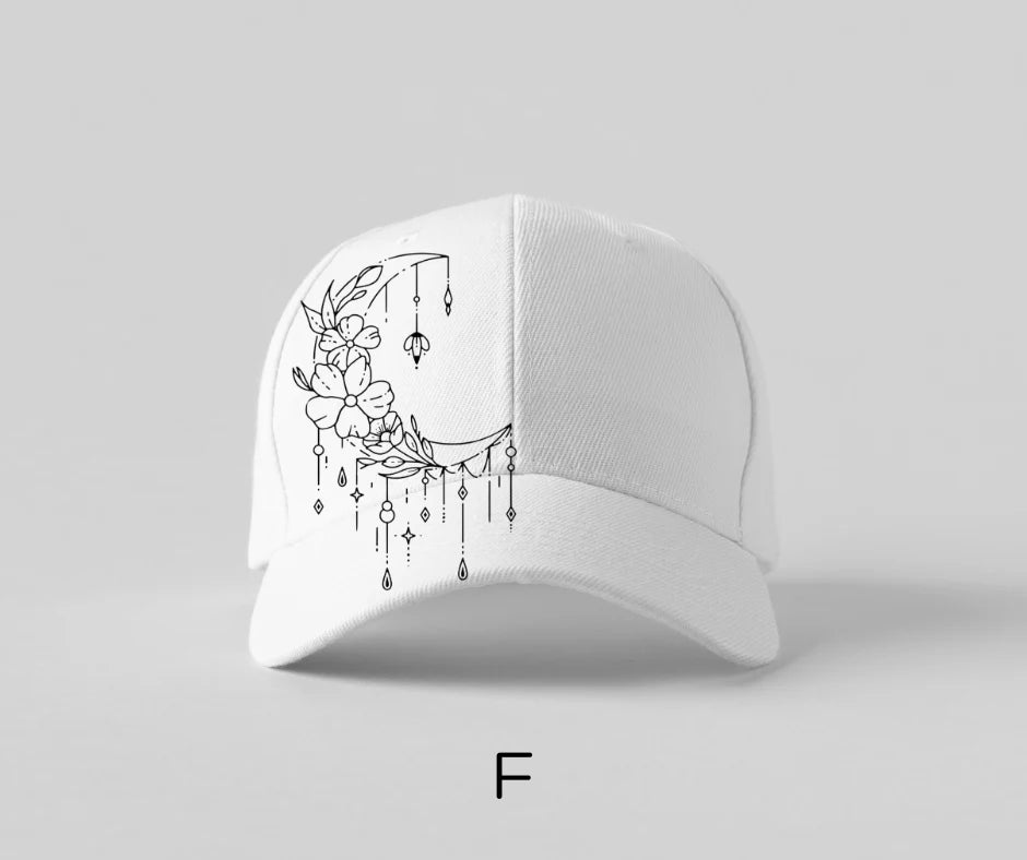Ball Cap Template Options