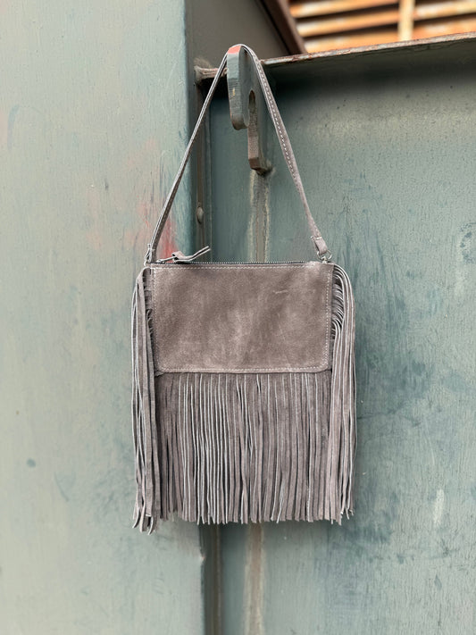 Raglet Bag- Grey