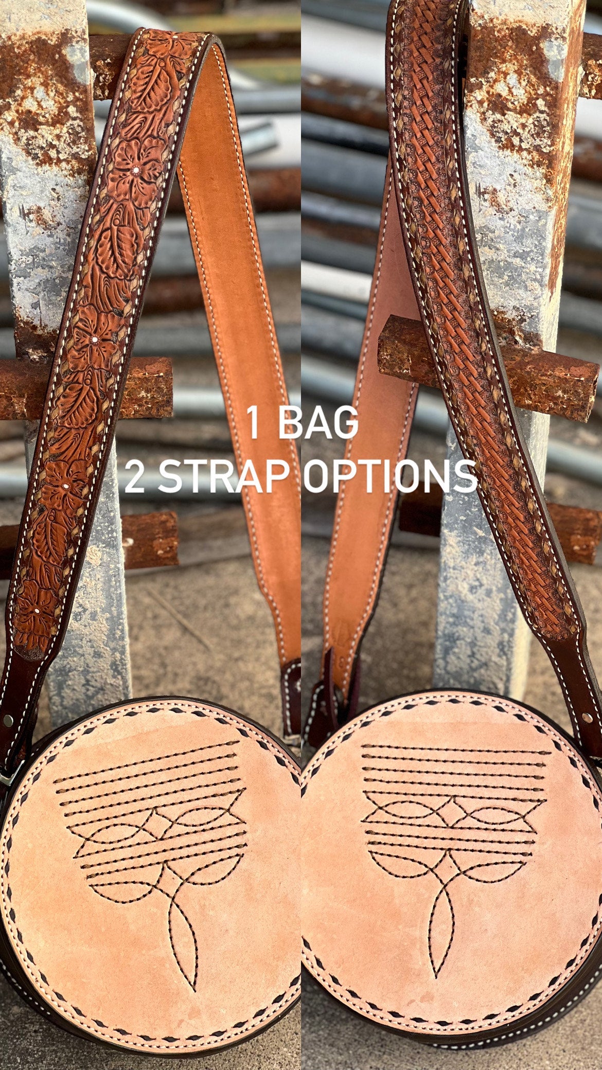 (PRE-ORDER ONLY)The Cowboy Stitch Canteen bag- Golden